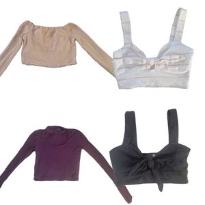 Crop Top Bundle Size small